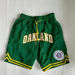 Just Don Mitchell Ness Oakland Shorts